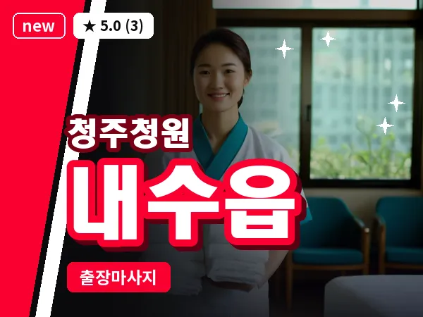충북 청주시청원구 내수읍 출장 지압 마사지