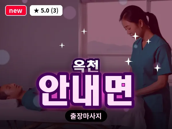 충북 옥천군 안내면 출장 아로마 마사지