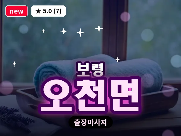 충남 보령시 오천면 출장 VIP 마사지