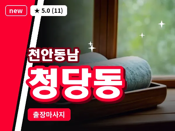 충남 천안시동남구 청당동 출장 허리 마사지