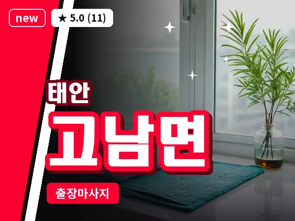 충남 태안군 고남면 출장 림프 마사지