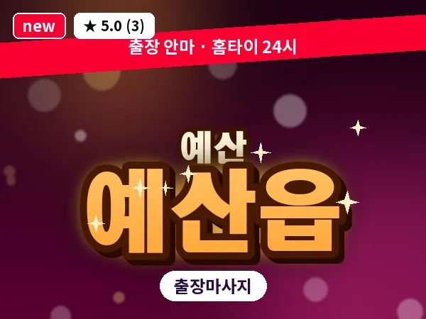 충남 예산군 예산읍 출장 아로마 마사지