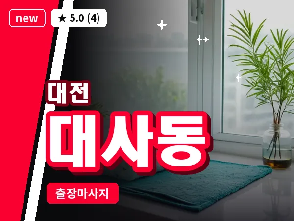 대전 대사동 출장 허리 마사지