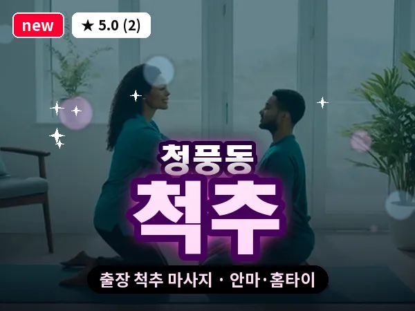 광주 청풍동 출장 척추 마사지