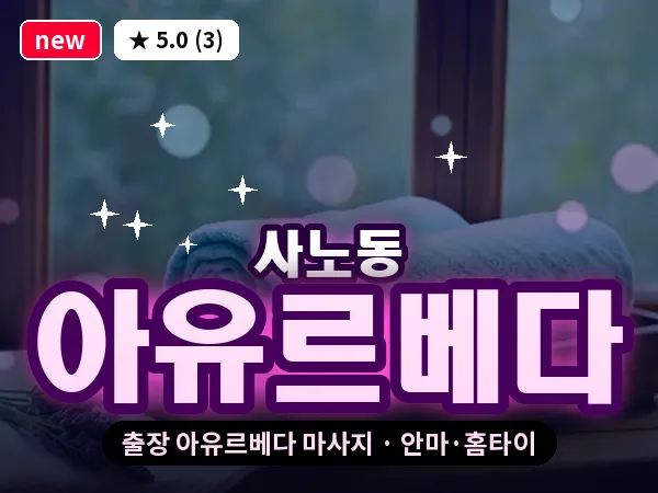 경기 구리시 사노동 출장 아유르베다 마사지