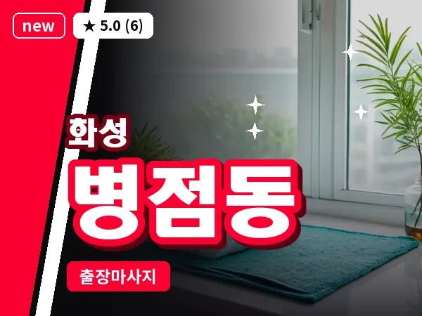 경기 화성시 병점동 출장 건식 마사지