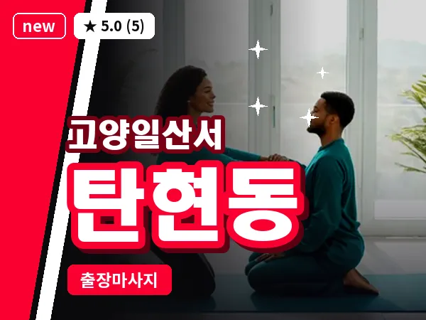 경기 고양시일산서구 탄현동 출장 건식 마사지