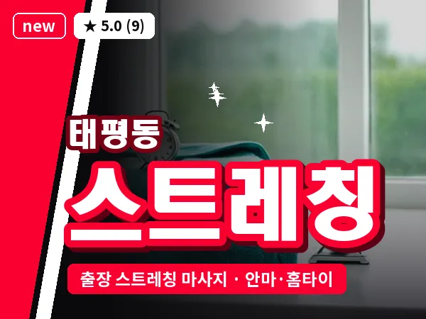 경기 성남시수정구 태평동 출장 스트레칭 마사지