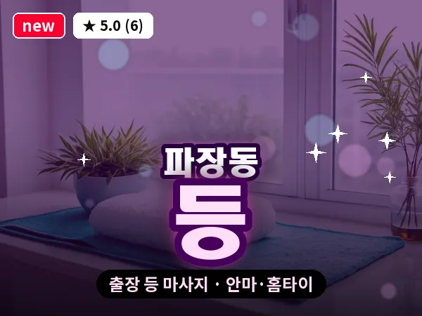 경기 수원시장안구 파장동 출장 등 마사지