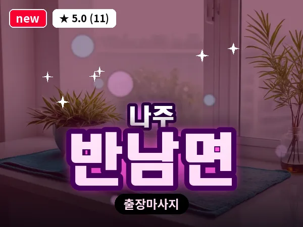 전남 나주시 반남면 출장 감성 마사지