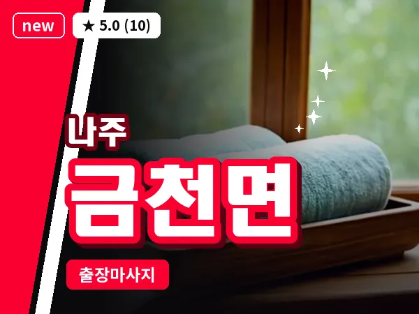전남 나주시 금천면 출장 감성 마사지