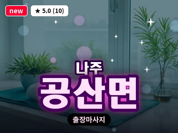 전남 나주시 공산면 출장 감성 마사지