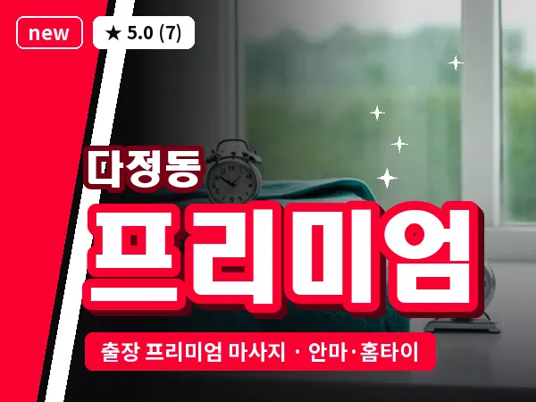 세종 세종시 다정동 출장 프리미엄 마사지