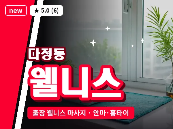 세종 세종시 다정동 출장 웰니스 마사지