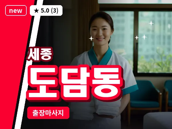 세종 세종시 도담동 출장 프리미엄 마사지