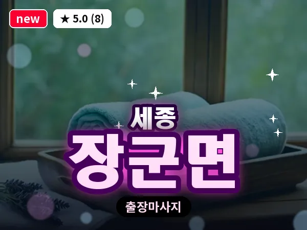 세종 세종시 장군면 출장 프리미엄 마사지