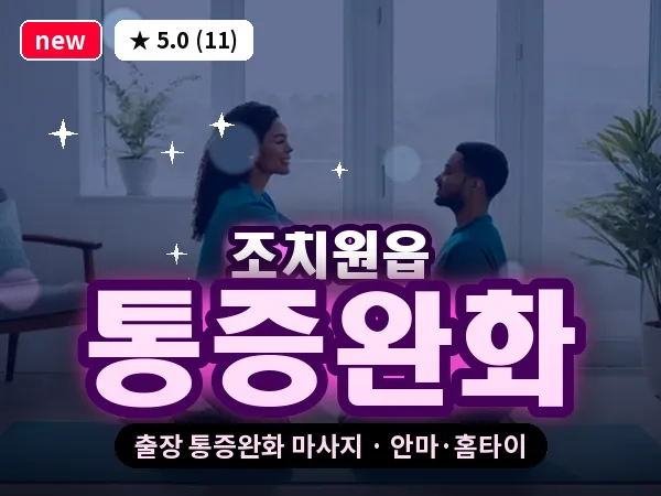 세종 세종시 조치원읍 출장 통증완화 마사지