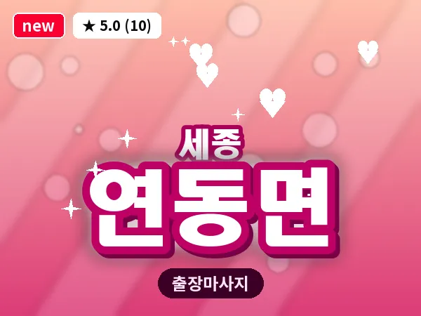 세종 세종시 연동면 출장 프리미엄 마사지