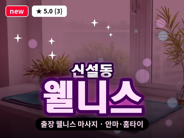 서울 동대문구 신설동 출장 웰니스 마사지