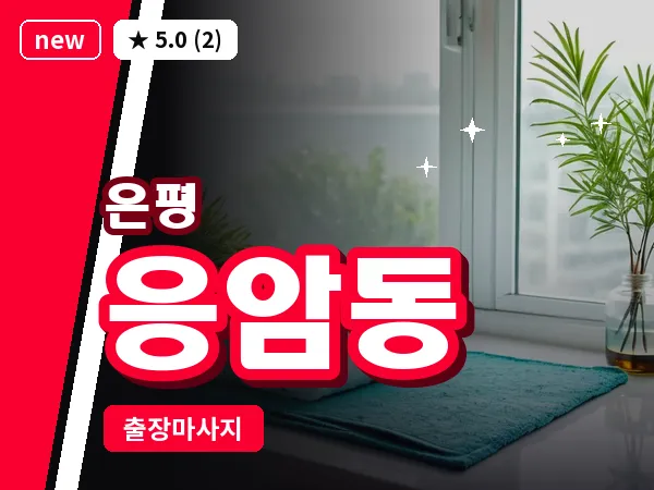 서울 은평구 응암동 출장 테라피 마사지