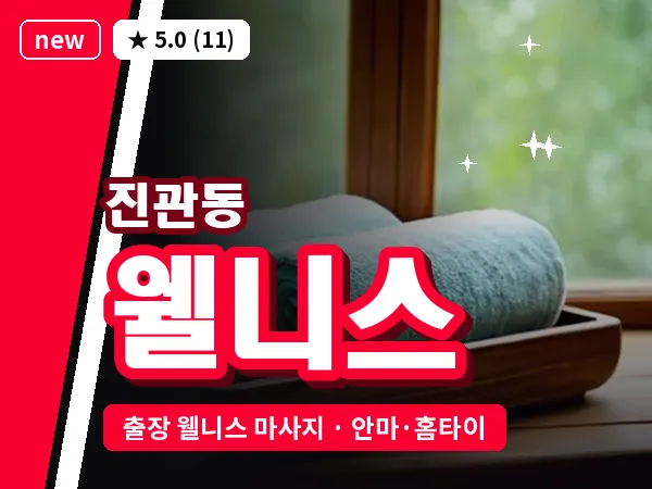 서울 은평구 진관동 출장 웰니스 마사지