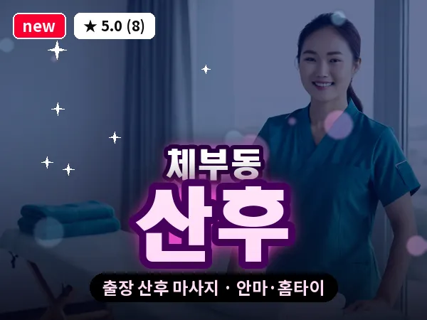 서울 종로구 체부동 출장 산후 마사지