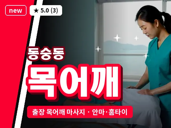 서울 종로구 동숭동 출장 목어깨 마사지