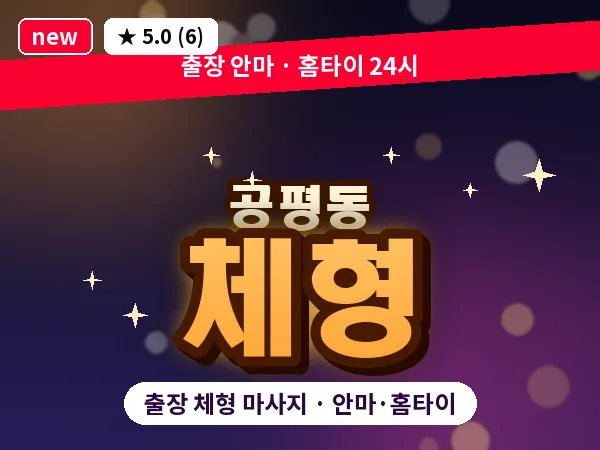 서울 종로구 공평동 출장 체형 마사지