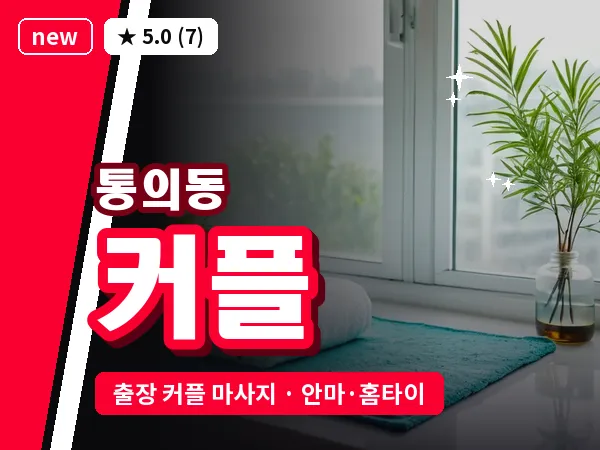 서울 종로구 통의동 출장 커플 마사지