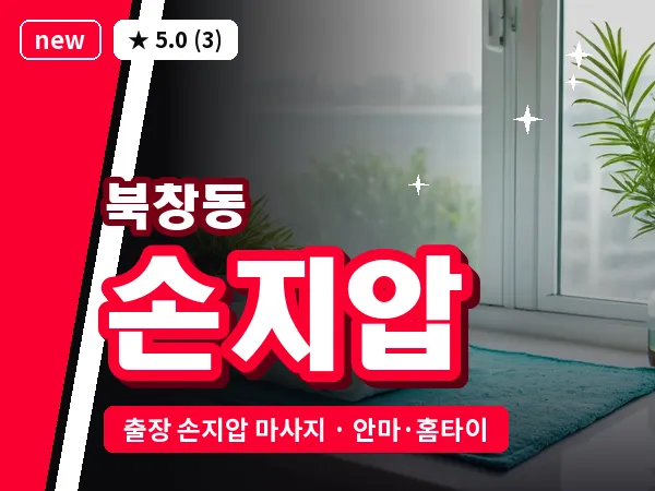 서울 중구 북창동 출장 손지압 마사지
