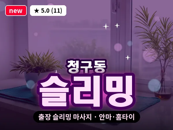 서울 중구 청구동 출장 슬리밍 마사지