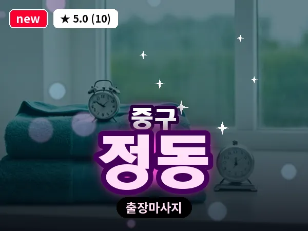 서울 중구 정동 출장 허브볼 마사지