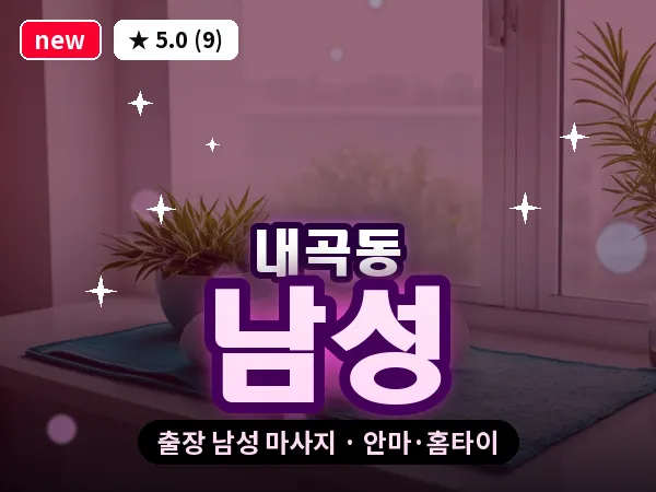 서울 서초구 내곡동 출장 남성 마사지