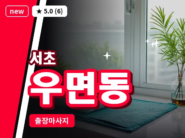 서울 서초구 우면동 출장 피로회복 마사지