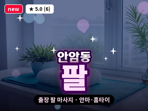 서울 성북구 안암동 출장 팔 마사지