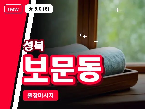 서울 성북구 보문동 출장 여성전용 마사지