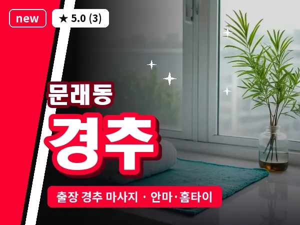 서울 영등포구 문래동 출장 경추 마사지
