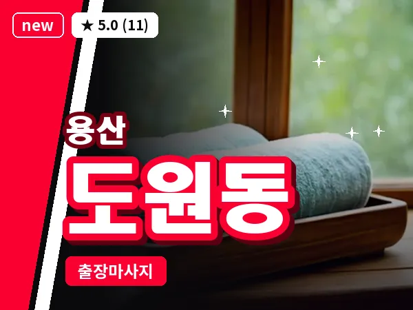 서울 용산구 도원동 출장 허리 마사지